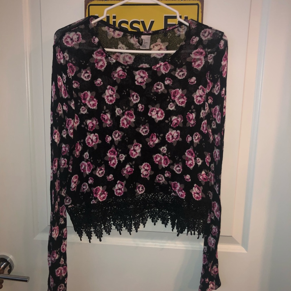 F21 floral top